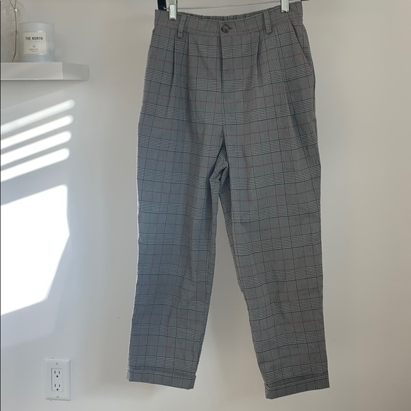 Drop crotch plaid pants | Aster the label - Picture 1 of 3